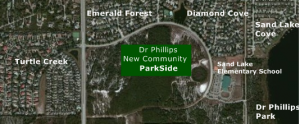 Dr Phillips Parkside Map